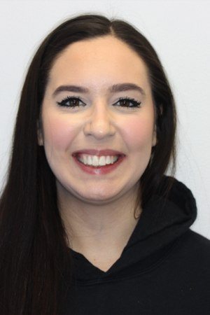 Teen girl with beautiful smile after braces