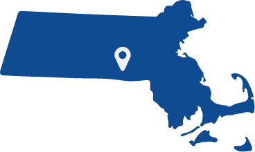 Animated state of Massachusetts