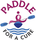 Paddle for a cure logo